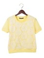 ヒマワリレース/TOPS/イエロー