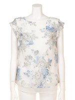 ポピーオパールブラウス/カーキ