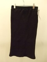 vintage度詰ワッフルスカート/BLACK