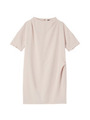 アシンメトリータックワンピース/ベージュ系(050)