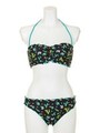 Gactus garden bikini/BLK