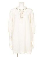 【mystic】ドビービードワンピース/オフホワイト