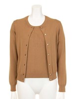 シンプルアンサンブル/濃ピンク