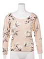 スプリングフラワーニットTOP/L/PNK