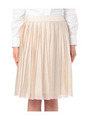 タックサテンスカート/ナチュラル(050)