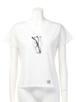 フェイクメガネTS/WH