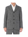 ホームスパンツイードジャケット/グレー系(912)