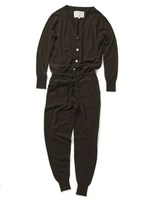 ウールカシミヤ オールインワン/ホワイト