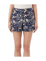 フラワー柄ショートパンツ/オレンジ系(166)