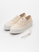 レースアップスニーカー/WHITE