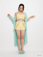 フラワーテープビスチェ/YELLOW