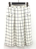 ラップポケットフレアーパンツ/ホワイト