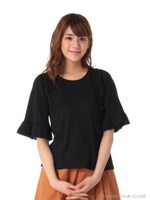 Jフリル×レースプルオーバー/オフ