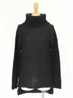 Turtleneck Knit/ブラック