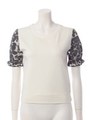 ＢＩＪＯＵＸ　ＳＨＥＥＲ　ＳＬＥＥＶＥ/ブラック