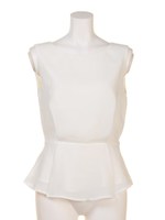 バックレースタックTOP/IVOY