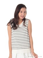 片あぜノースリプルオーバー/青系