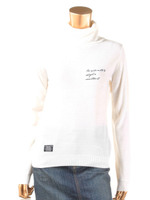 ソフトニットタートルTOPS/WH