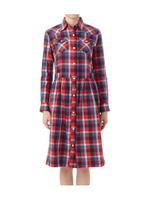 ウエスタンワンピース/ワインレッド(263)