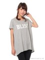 ・ゆるシルエットロゴTシャツチュニック/Light Gray Mixture
