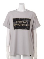 【CASUAL】Marble stone ボックスTシャツ/ホワイト