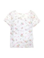 【Ninamew×キキララ】Tシャツ/WH