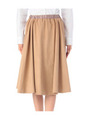 フェイクスウェードスカート/ベージュ(052)