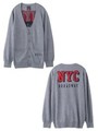 CITIES  KNIT CARDIGAN/ASH