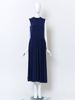 【BONICA dot GARDEN】backリボンカットOP/ネイビー