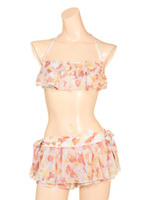 【Cretamoon】グレーズフラワー/ブルー