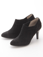 【V−SEVEN】サイドゴアブーティ/ブラックスエード