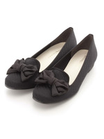 【vanitybeauty】ボリュームリボンオペラパンプス/アイボリー