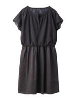 キュプラツイルワンピース/ネイビー(093)