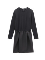 キルトドッキングワンピース/ブラック(019)