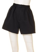 フレアシルエットショートパンツ/RED