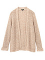 ブライトミックスニットカーディガン/ベージュ系(454)