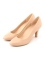 ラウンドトゥプレーンパンプス/BEIGE