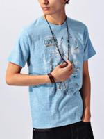 リサイクルコットンプリントTシャツ/オフホワイト(003)