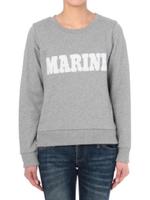 ロゴワッペン裏毛プルオーバー/グレー(012)