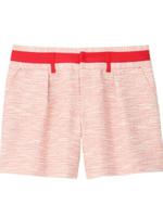 配色ラインツイードショートパンツ/ブルー系(492)