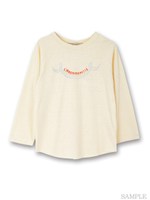 L'AQUOIBONISTEラグランT/スモーキーグリーン