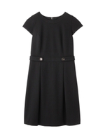 [L]ダブルジャージワンピース/ネイビー(093)