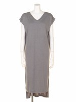 【CASUAL】シングルスリットロングOP/ホワイト