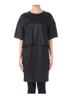 グロス裏毛ワンピース/ブラウン系(043)