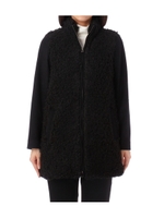 シープボア切り替えコート/グレー(012)