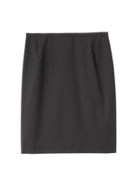 ピンストライプタイトスカート/ブラック(319)