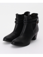 ベルトツキサイドゴアブーツ/ネイビー(093)