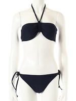 ホルターネックバンドゥービキニ/ネイビー