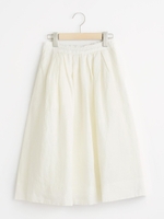 リネンタックスカート/オフ