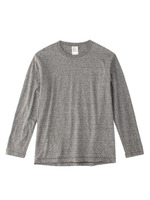 Violet Buffalo Wallows トップ染めロングTシャツ/グレー系(612)
